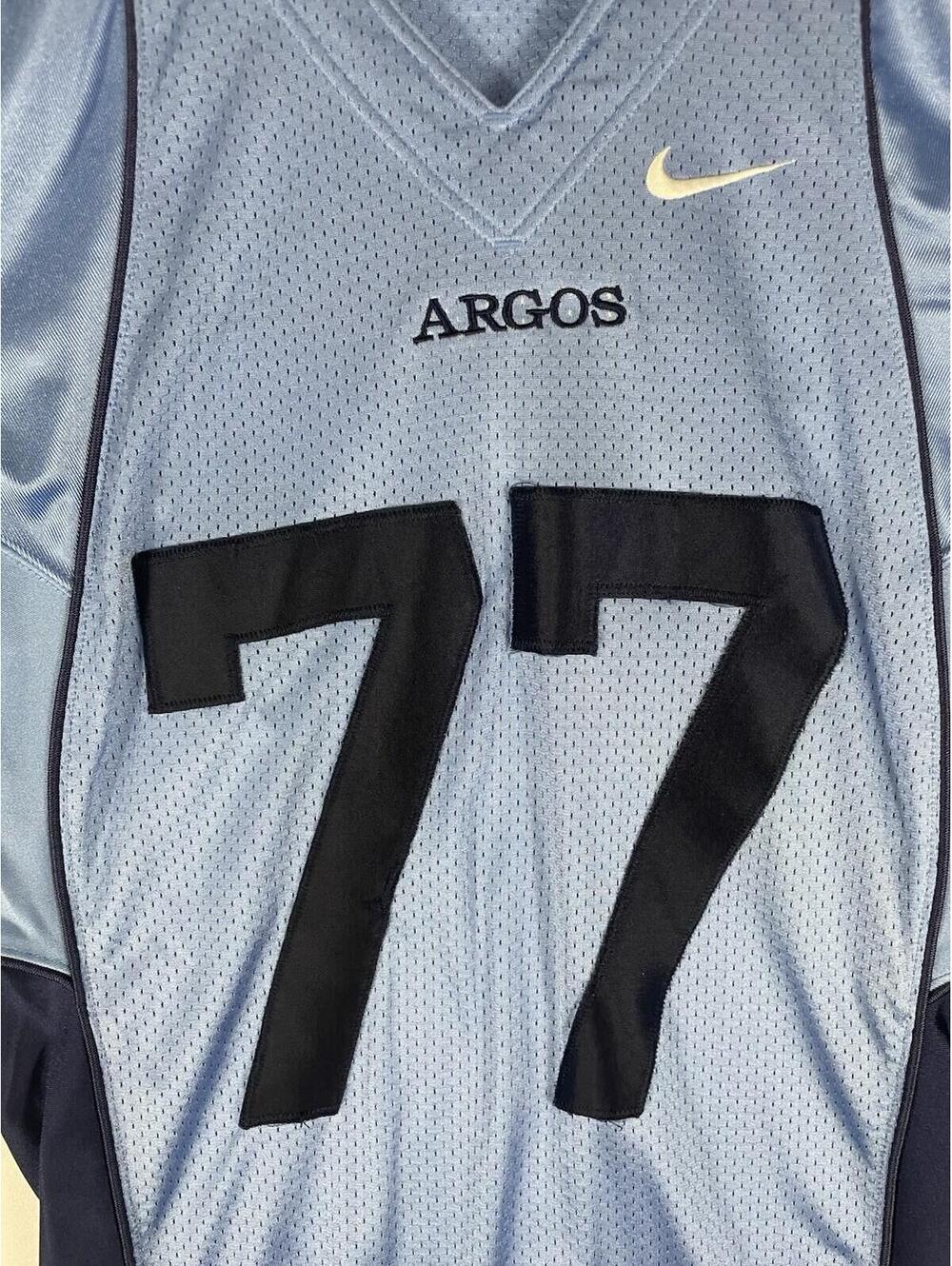 Vintage Nike Team Toronto Argonauts CFL Football Jersey Jonathan Brown #77 Sz L - Picture 5 of 11